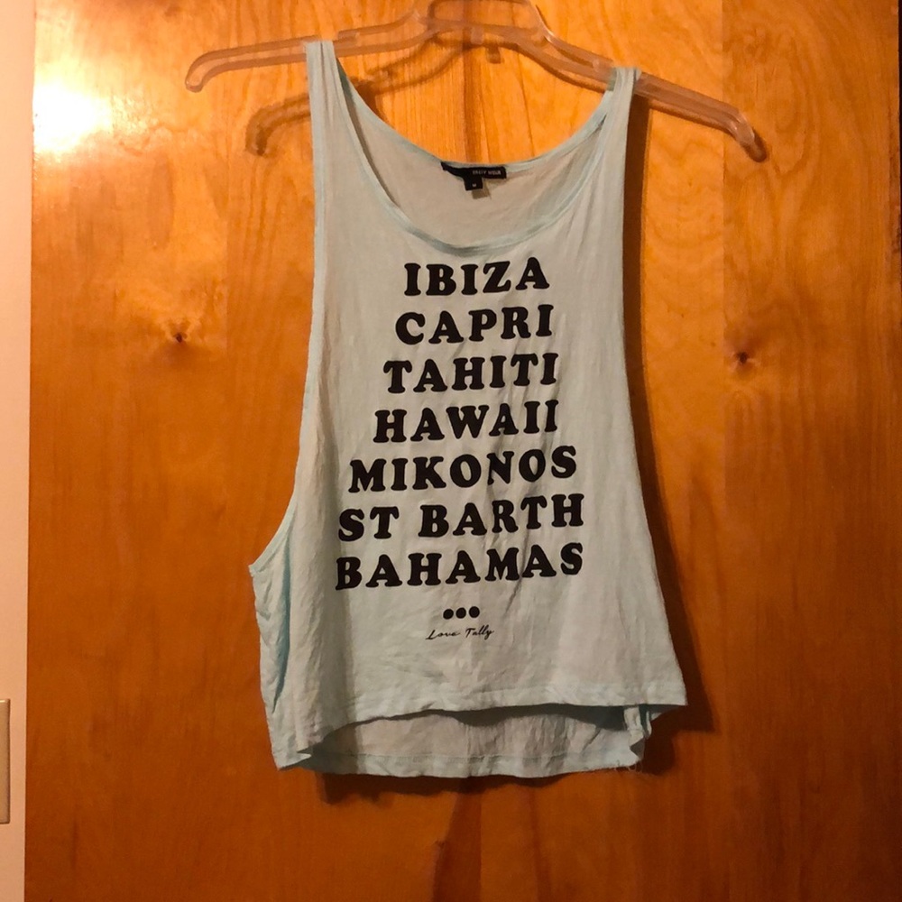 Tally weijl crop tank